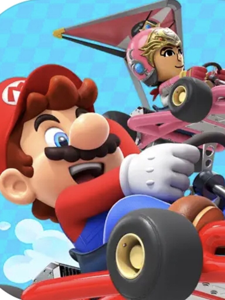 Mario Kart Tour app.