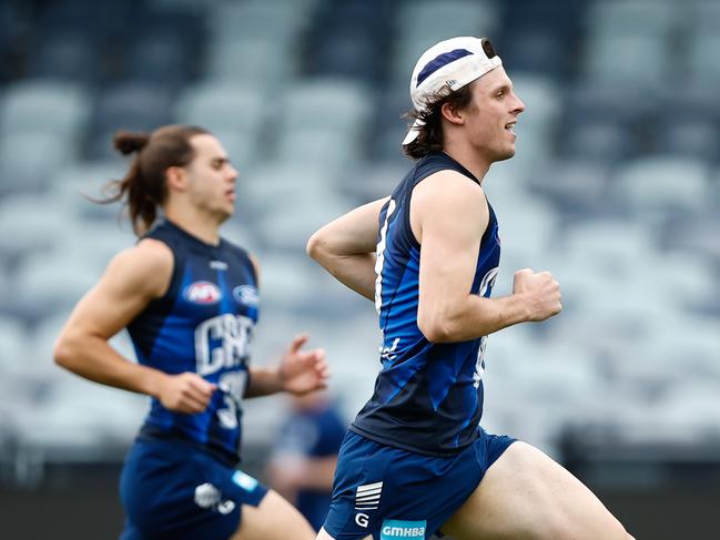 Max Holmes may need to step up without Dangerfield. Picture: Dylan Burns/AFL Photos via Getty Images