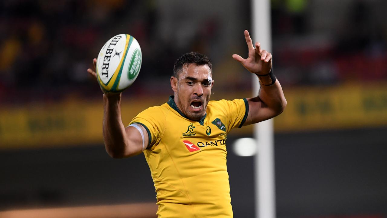 Rory Arnold should be the Wallabies’ No.1 target to recall to the team after Rugby Australia’s eligibility law change. Photo: AAP