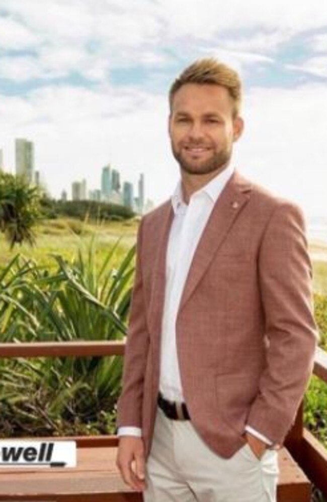 Nominee for Australia's sexiest real estate agent – Guy Powell. Picture: Instagram