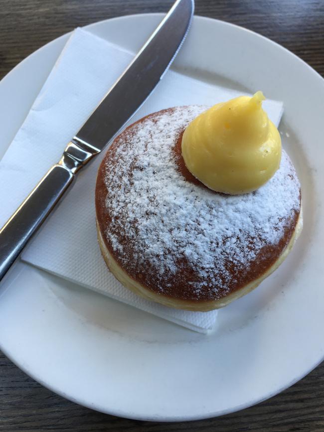 Bomboloni from Fratelli Paradiso cafe restaurant in Potts Point. Picture: Supplied