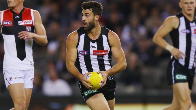 Alex Fasolo in action for the Magpies. Picture: Getty Images