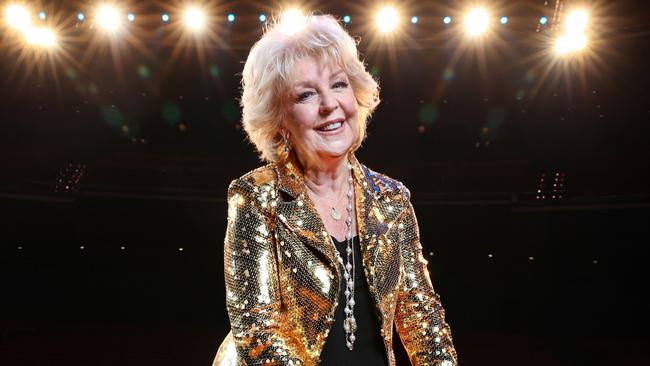 Patti Newton reminded audiences of why she’s Australia’s most glamorous granny. Picture: David Caird