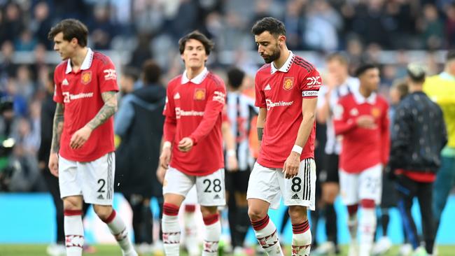 Man U is going through a rough patch. Photo by Michael Regan/Getty Images