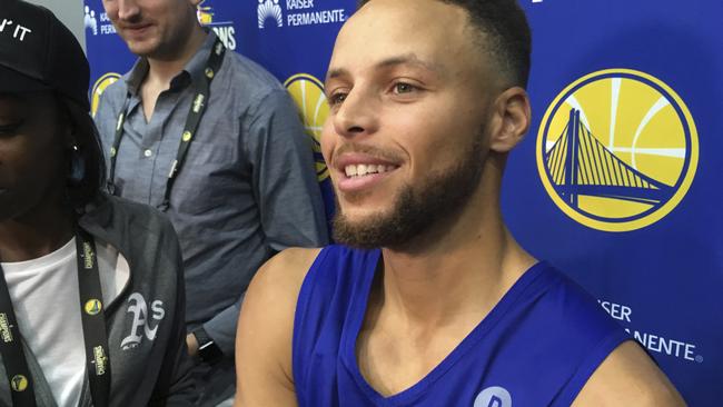 Golden State Warriors star Stephen Curry.