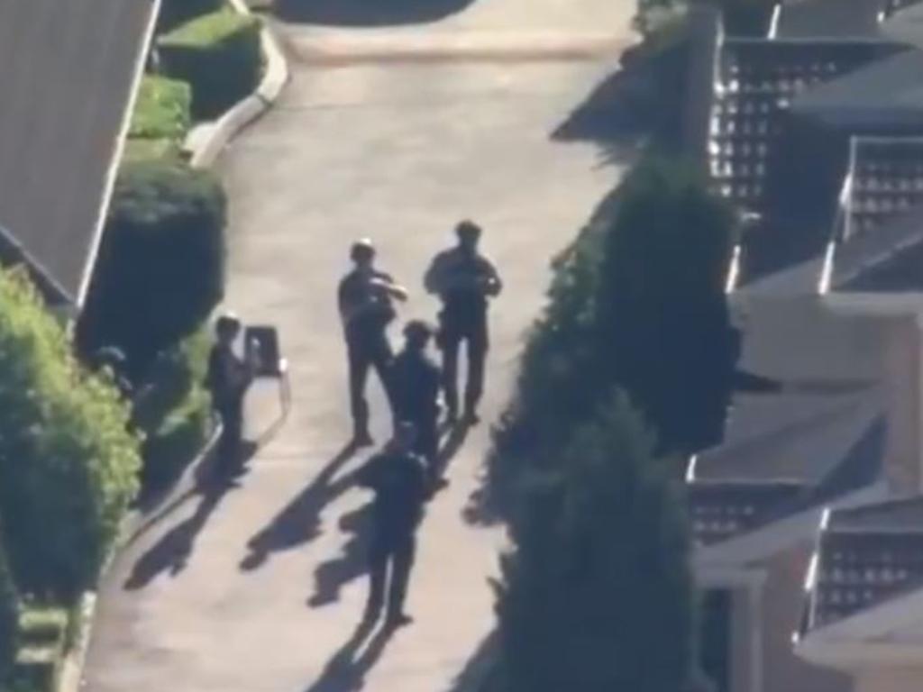 Reports suggested an armed woman was holed up inside a home in Sydney’s west.