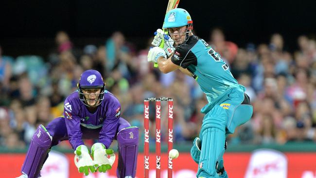 Chris Lynn was the star of BBL06 and will be crucial to Brisbane Heat’s success