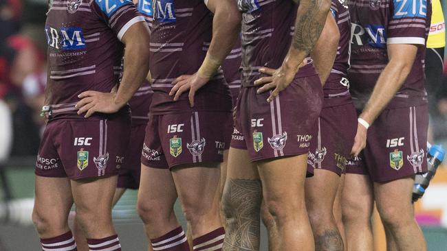 Manly Sea Eagles players.