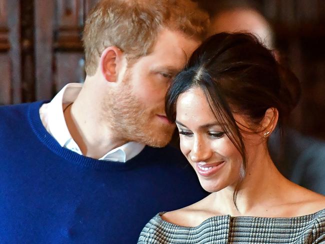 Prince Harry and Meghan Markle’s vows have been revealed. Picture: AFP