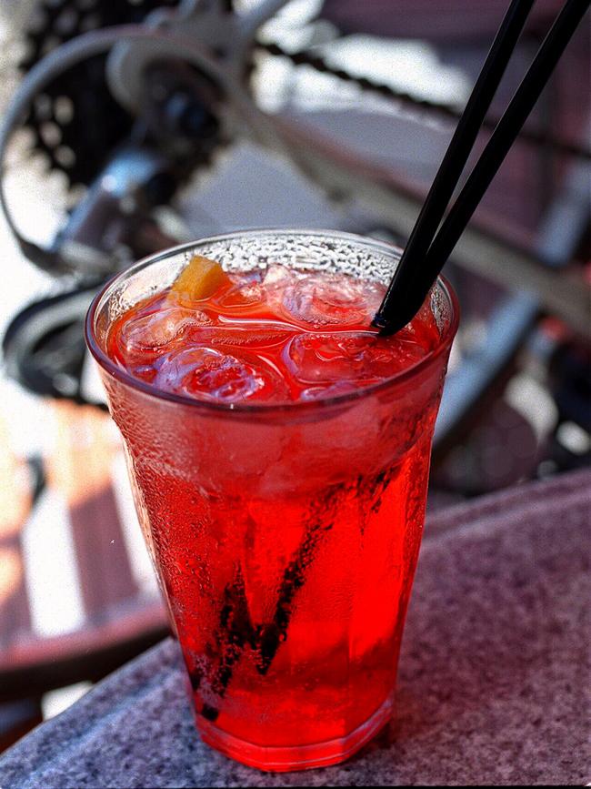 Qantas international passengers will soon be able to knock back a Campari and soda.