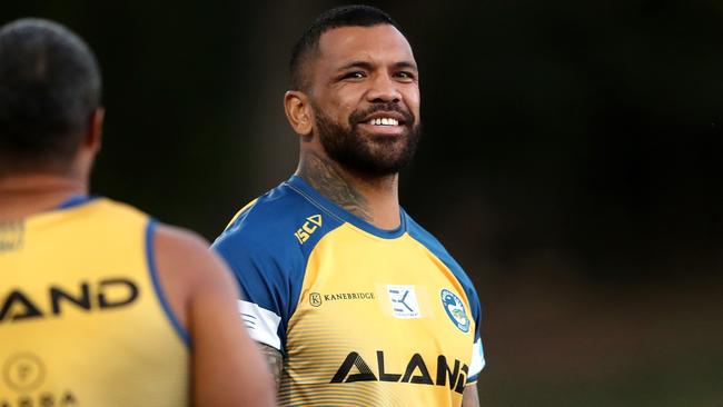 Ma'u says he owes Parramatta a huge debt. Photo: Phil Hillyard