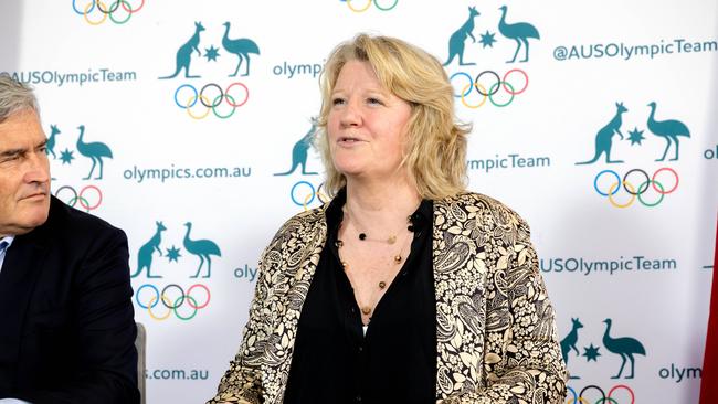 French National Olympic and Sport Committee president Brigitte Henriques. Picture: Richard Walker