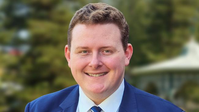 Newcastle Council candidate December 2021. Lead Liberal Candidate for Ward 1, Blake Keating. Supplied.