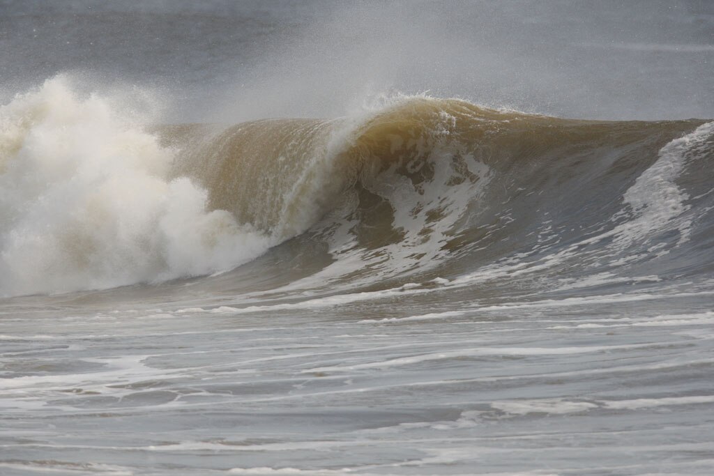 Alexandra Headland gets good lefts and rights for longboarders and shortbaorders alike. Picture: Nicholas Falconer