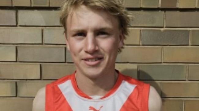 Ballarat Swan Will Liston is a young gun on the rise. Picture: Ballarat Football Netball Club.