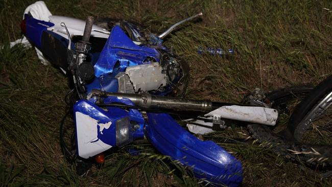 A 19-year-old man crashed his motorcycle into a tree at Petwood near Mount Barker on October 5. Picture: Emma Brasier