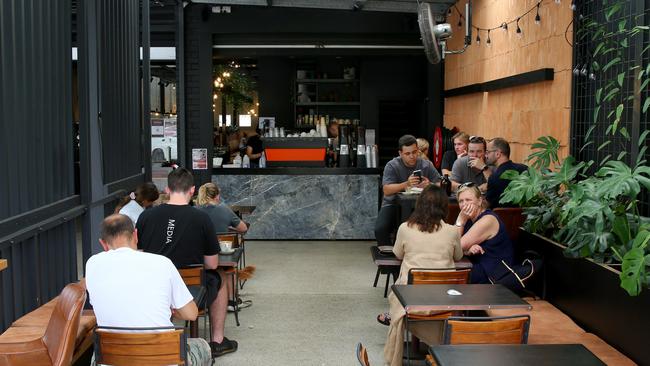 Bellissimo Cafe in Oxford Street, Bulimba, claims enforcement action by Brisbane City Council is unreasonable. Picture: David Clark