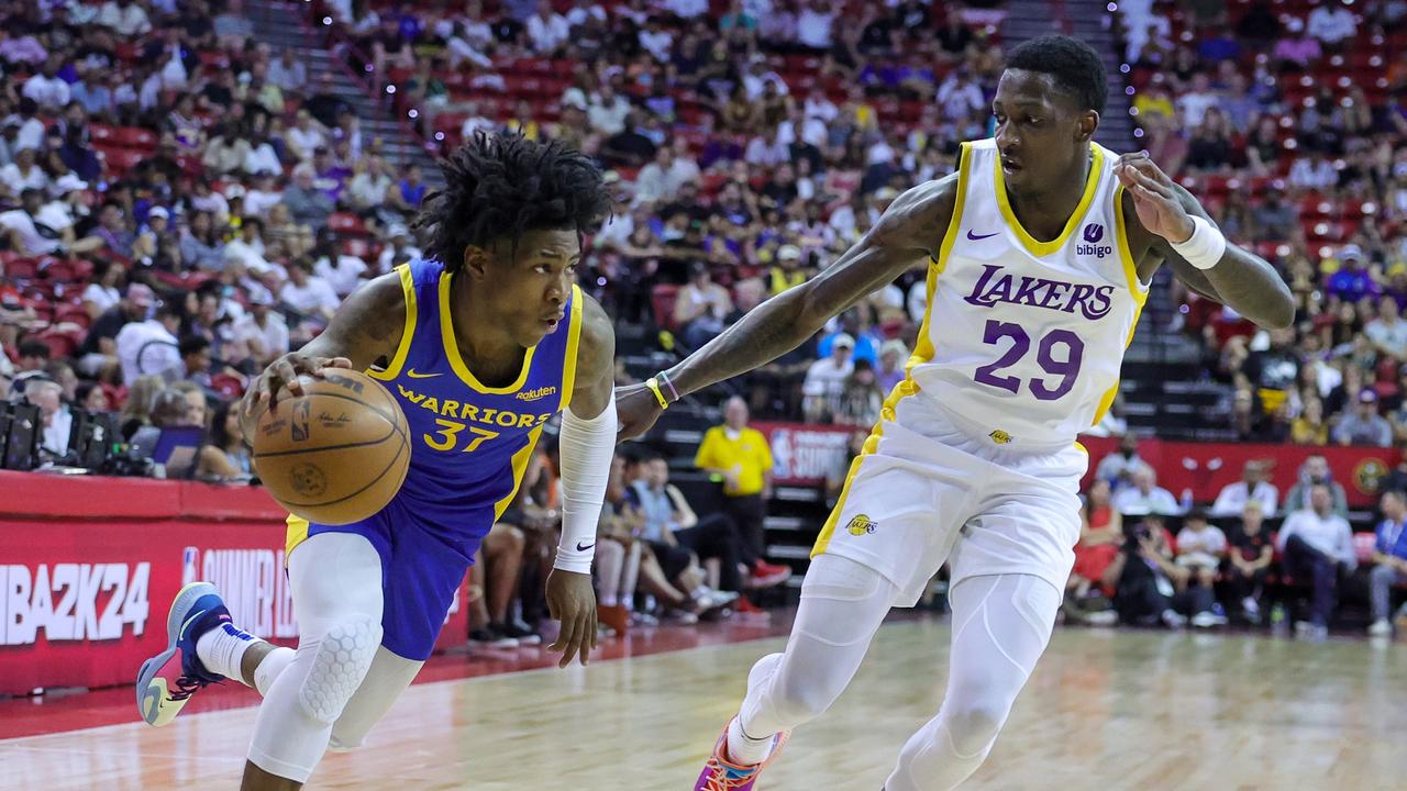 Kendric Davis played for the Warriors at last year’s Summer League. (Photo by Ethan Miller/Getty Images)