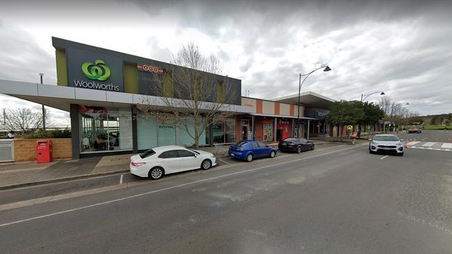 Outside the Blakeview Woolworths where Ms DeWet says the attack occurred. Picture: Google Maps