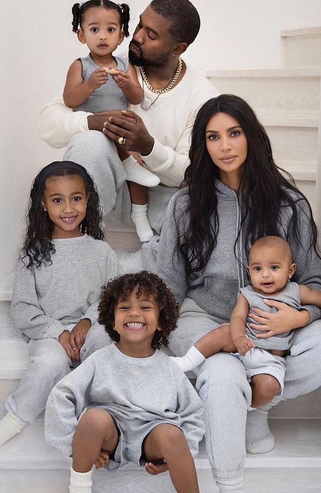 Kim Kardashian is allegedly suing for cull custody of the kids. Picture: Instagram