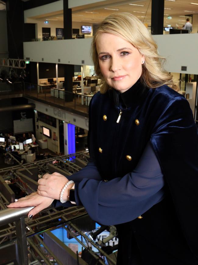 Beverley McGarvey; chief content officer at the Ten Network, at their Pyrmont offices in Sydney. Picture: James Croucher