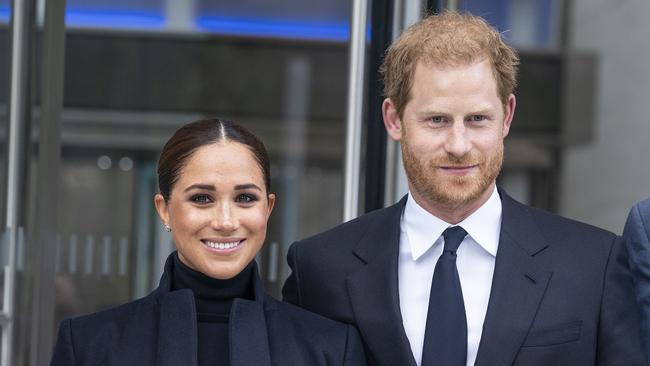 The Duke and Duchess of Sussex, Prince Harry and Meghan in New York.