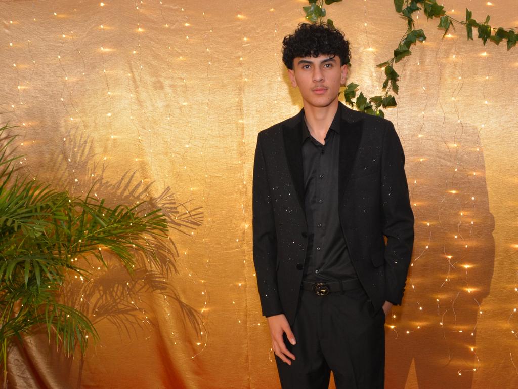 Diyar Khider at the Toowoomba State High School Formal, November 13, 2024.