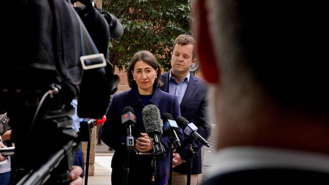 Premier Gladys Berejiklian launched her own defence of the decision on Sunday. Picture: Ben Rushton