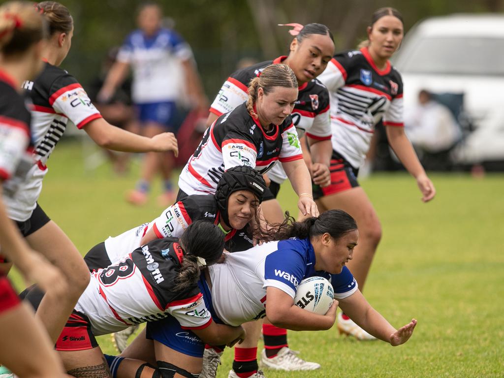 Bears Player: Bulldogs player: Taylah Salapo Picture: Julian Andrews