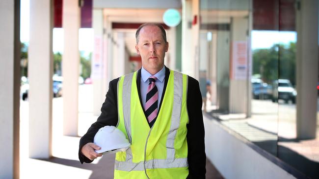 Commissioner of the Australian Building and Construction Commission Stephen McBurney. The ABCC is making the claims against CFMEU. Picture: Kym Smith