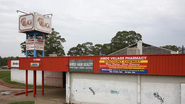 The Airds Shopping Centre has lost most of its businesses.