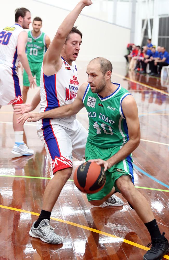 Former Gold Coast Roller now Seahawks guard Rhys Martin. Picture: Richard Gosling