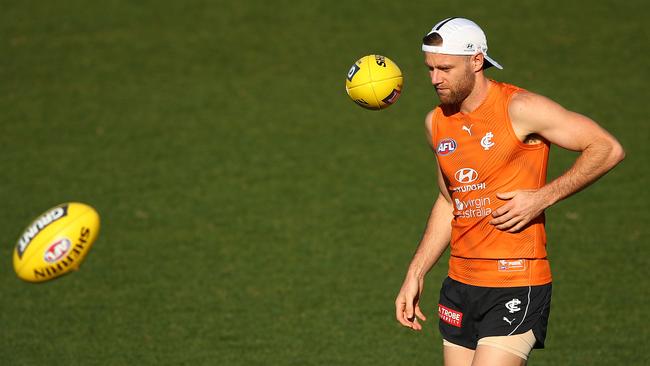 Sam Docherty went big against the Bombers on Saturday night, recording 29 effective disposals. Picture: Robert Cianflone/Getty Images