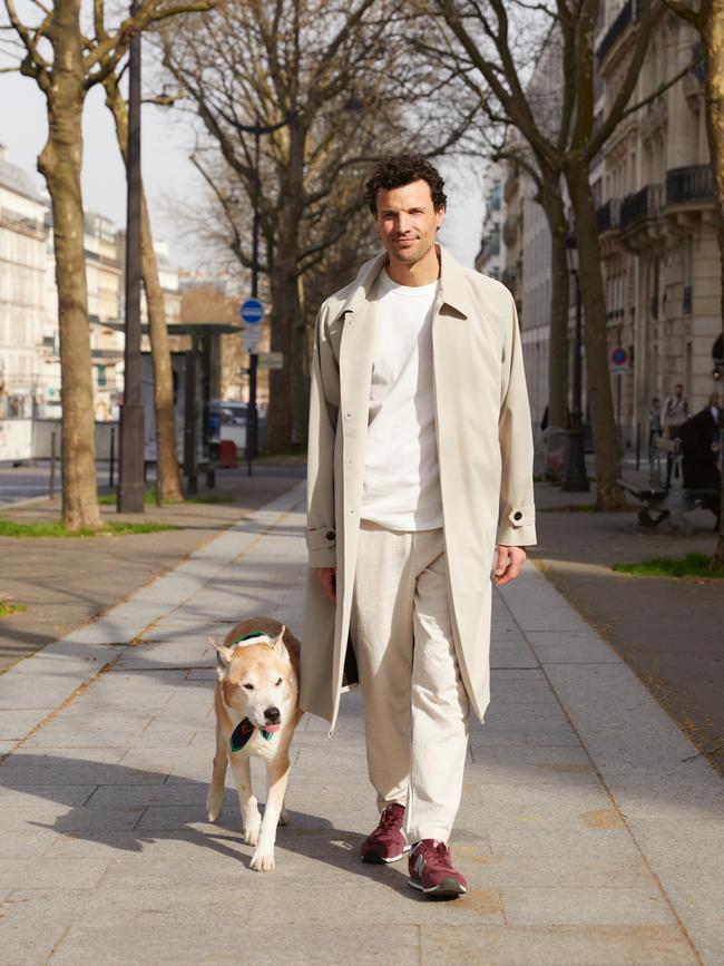 Bérullier and Bruce in Paris. Picture: Holly Gibson