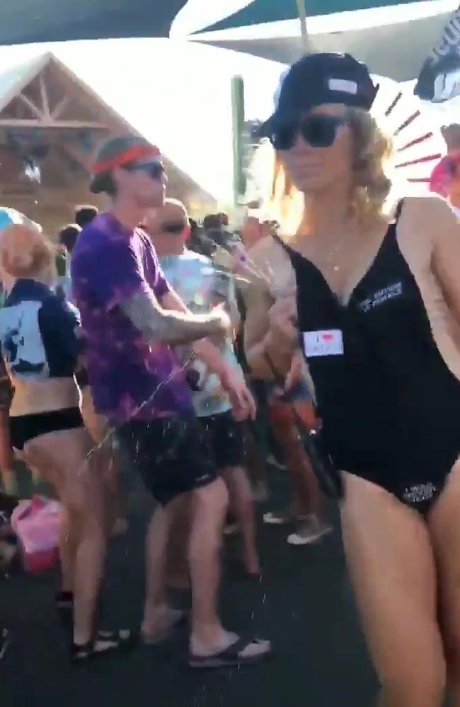 Mum sprays breast milk at crowds 'like a super soaker' during rave