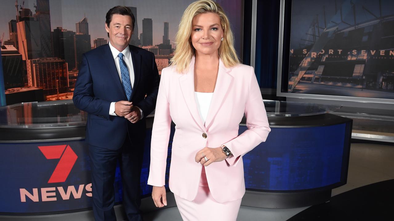 Maddern and Mike Amor will co-anchor Seven’s weekend bulletins. Picture: Josie Hayden