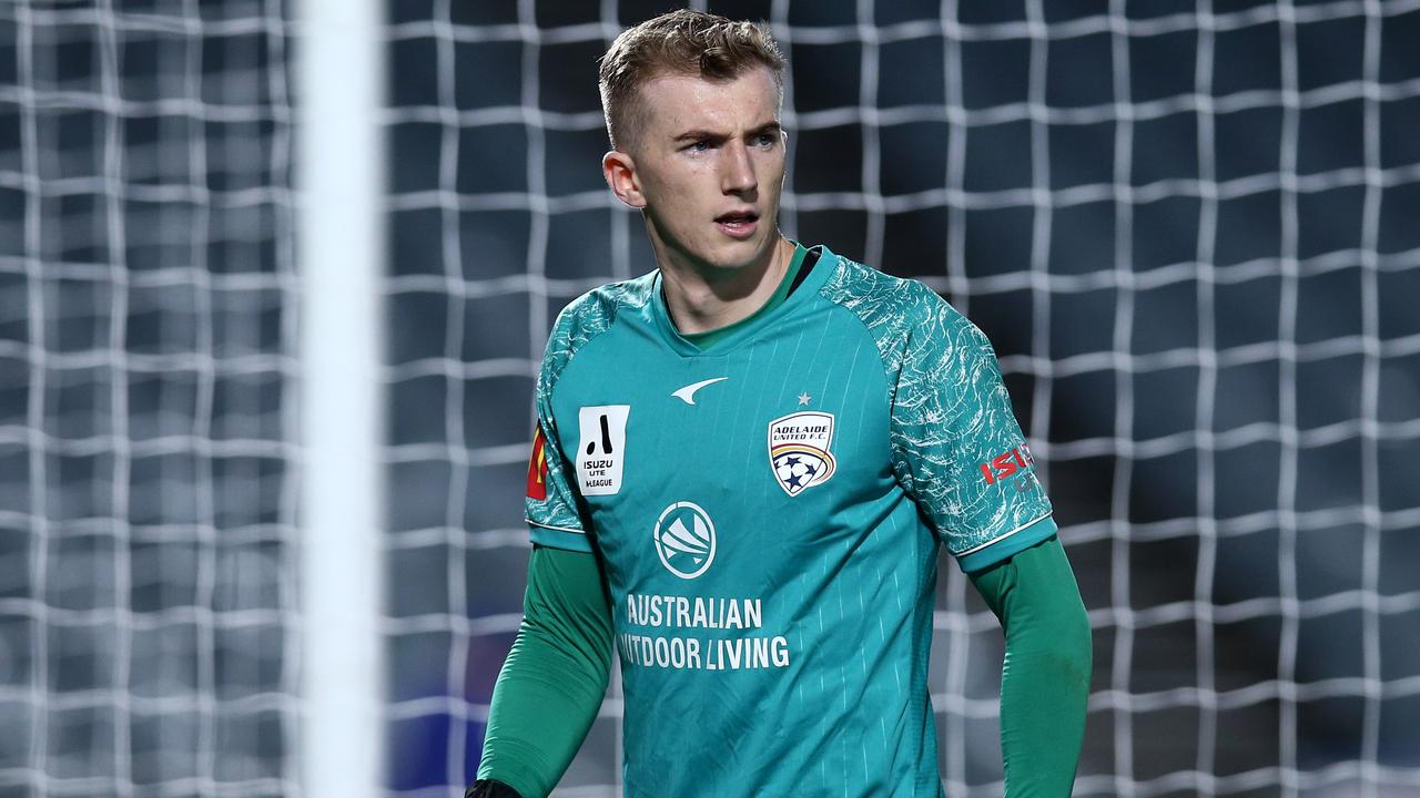 Joe Gauci is in line for a Socceroos call-up after Danny Vukovic announced his international retirement. (Photo by Jason McCawley/Getty Images)