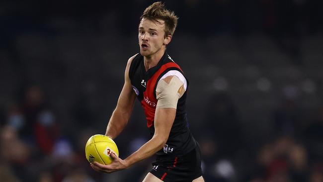 Marty Gleeson is one of two Bombers still without a deal for 2022. Picture: Michael Klein