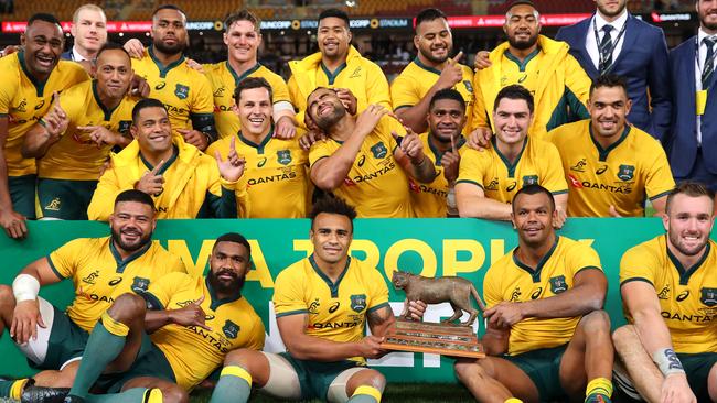 At least one of theses Wallabies is an answer to Q25 Picture: Getty Images