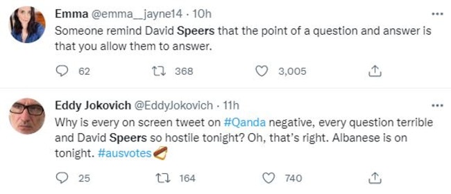 Some viewers were unhappy with David Speers.