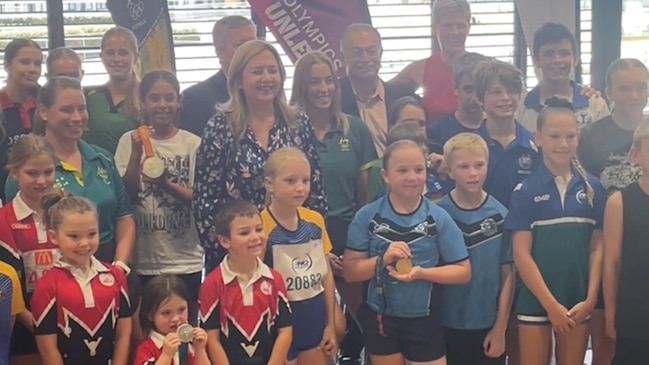 Brisbane 2032 Olympics organisers meet Townsville's young athletes