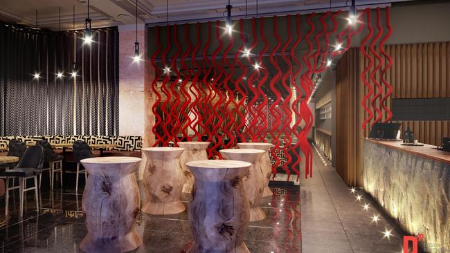 The Meat & Wine Co’s Adelaide restaurant will accommodate up to 195 diners. Supplied by The Meat & Wine Co