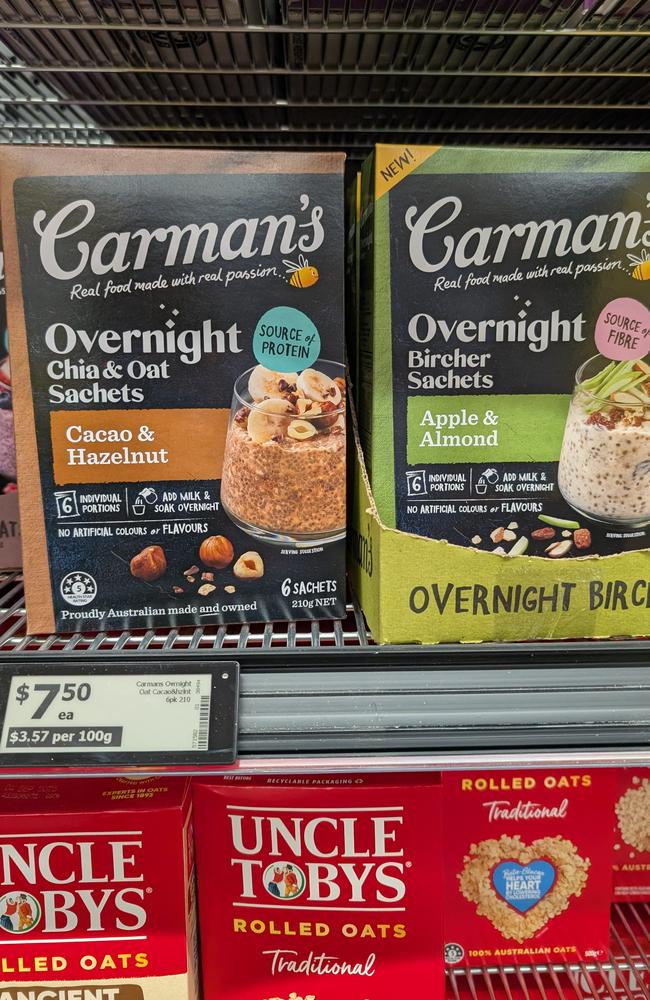 It’s not that hard to make overnight oats yourself. And cheaper, based on these prices.