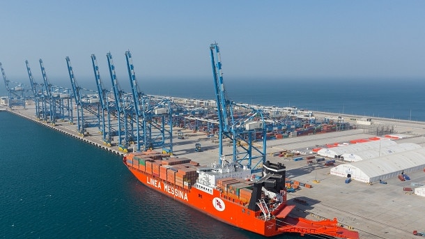 The Chinese-funded deep sea port at Gwadar that sits largely idle, but which China’s rivals fear could one day host warships.