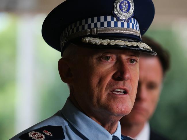The NSW Police Deputy Commissioner Peter Thurtell. Picture: NewsWire/ Gaye Gerard