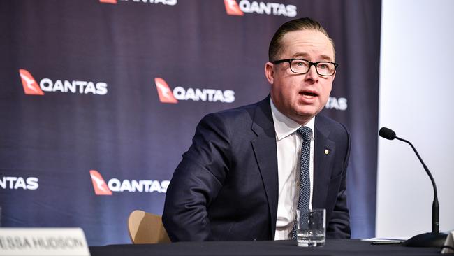 Qantas CEO Alan Joyce. Picture: NCA NewsWire/Flavio Brancaleone