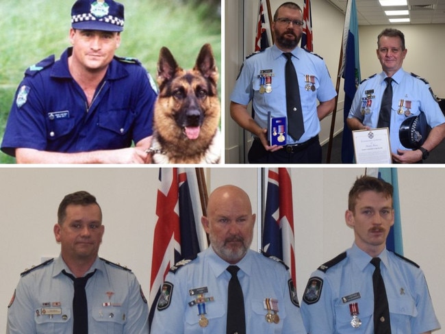 Dog squad cop honoured for bravery after shot dead in ambush