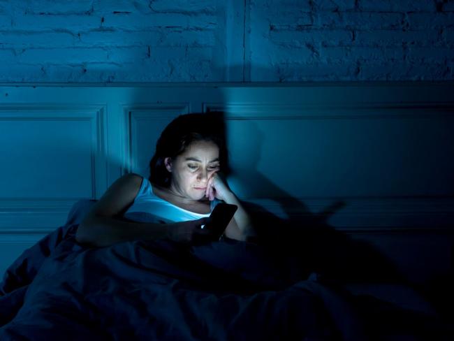 Doing this at night is definitely not good for your body clock. Picture: iStock.