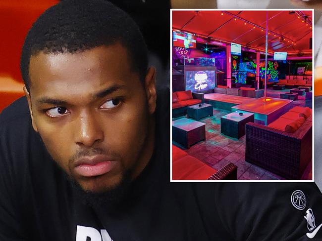 Sterling Brown was assaulted outside a strip club.