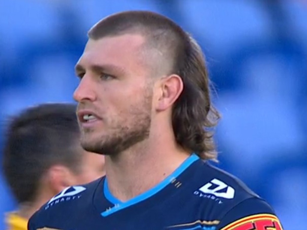 Jai Arrow has gone full mullet.